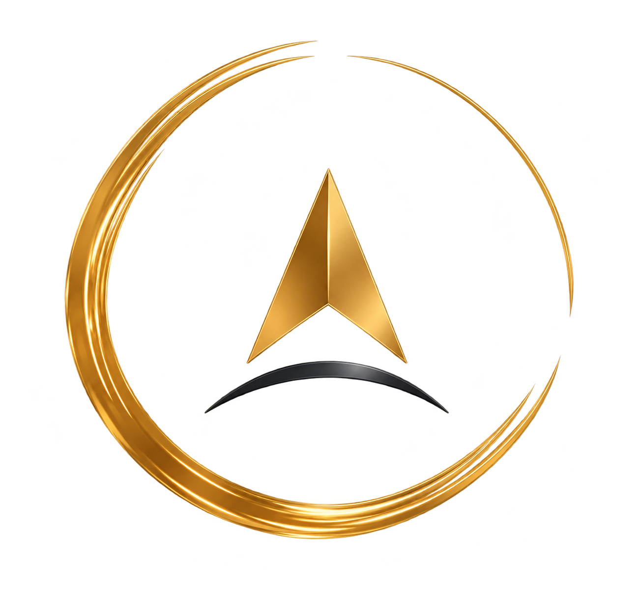 Goldenes Kompass-Symbol des JG Leadership Kompass